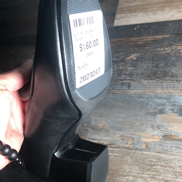 BNIB naturalizer black heeled loafers - Picture 3 of 9